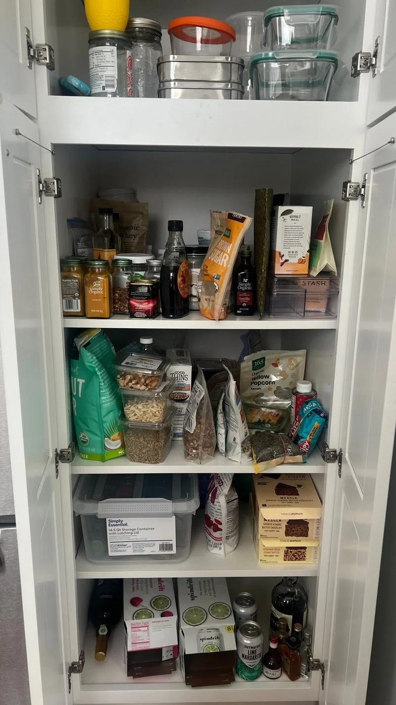 Before: kitchen pantry