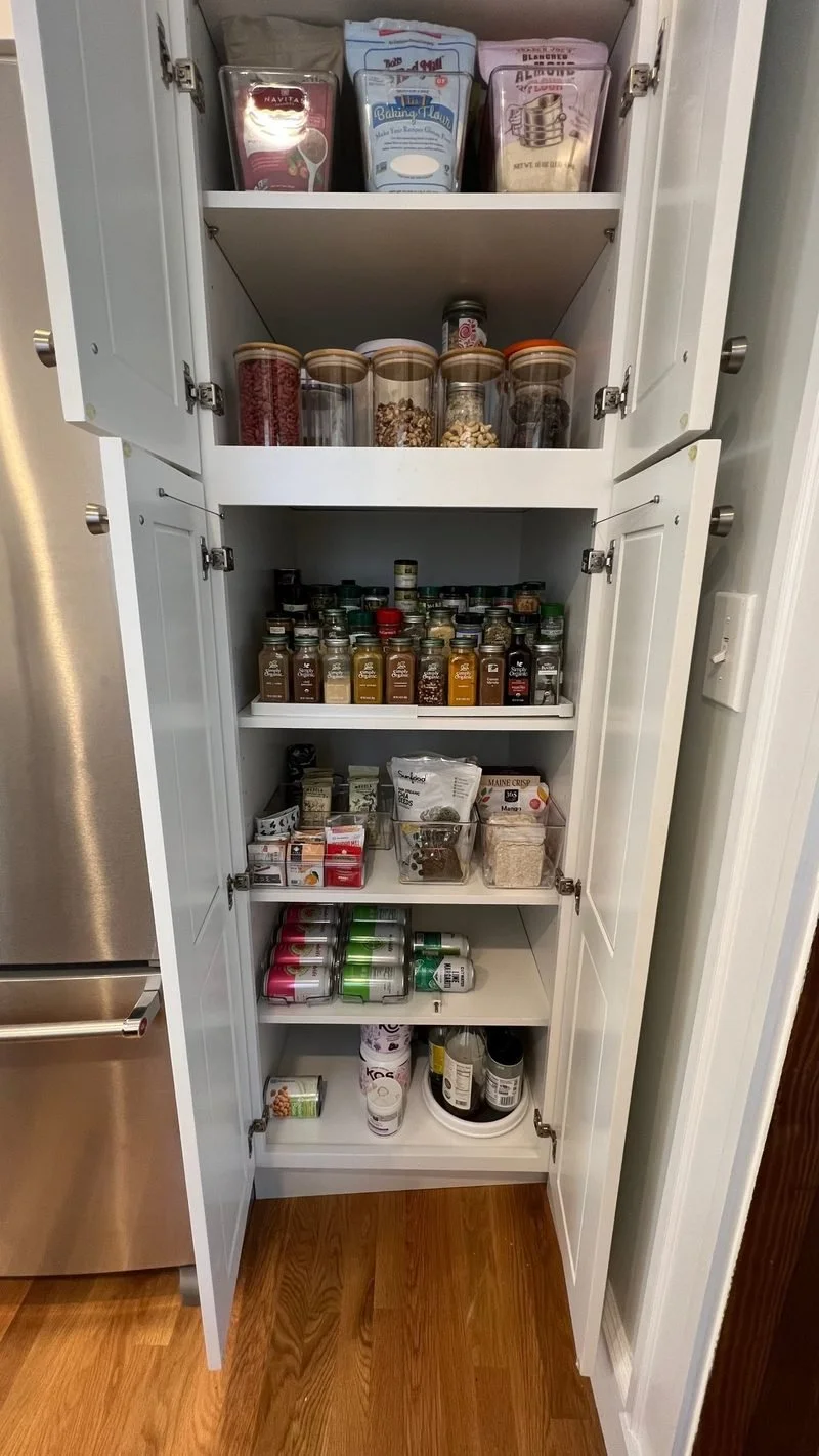 After: kitchen pantry