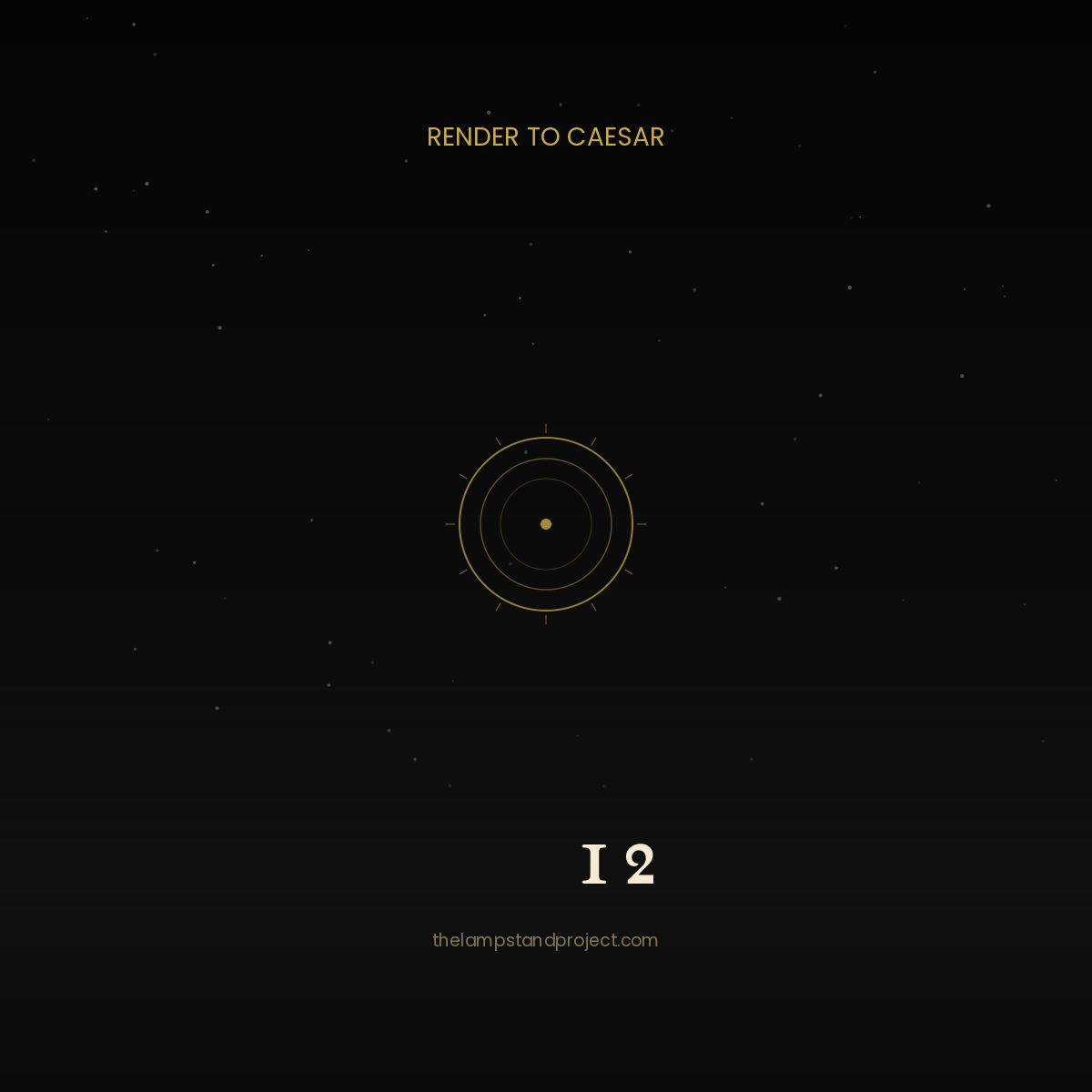 Mark 12, a visual study from The Lampstand Project