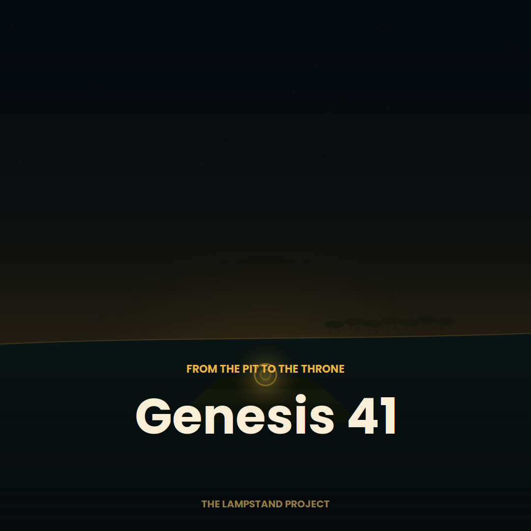 Genesis 41, a visual study from The Lampstand Project
