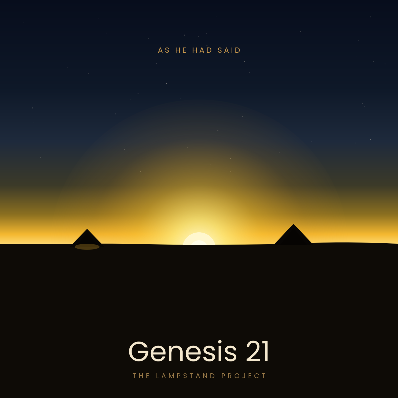 Genesis 21, a visual study from The Lampstand Project