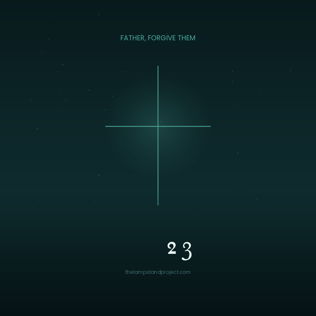 Luke 23, a visual study from The Lampstand Project