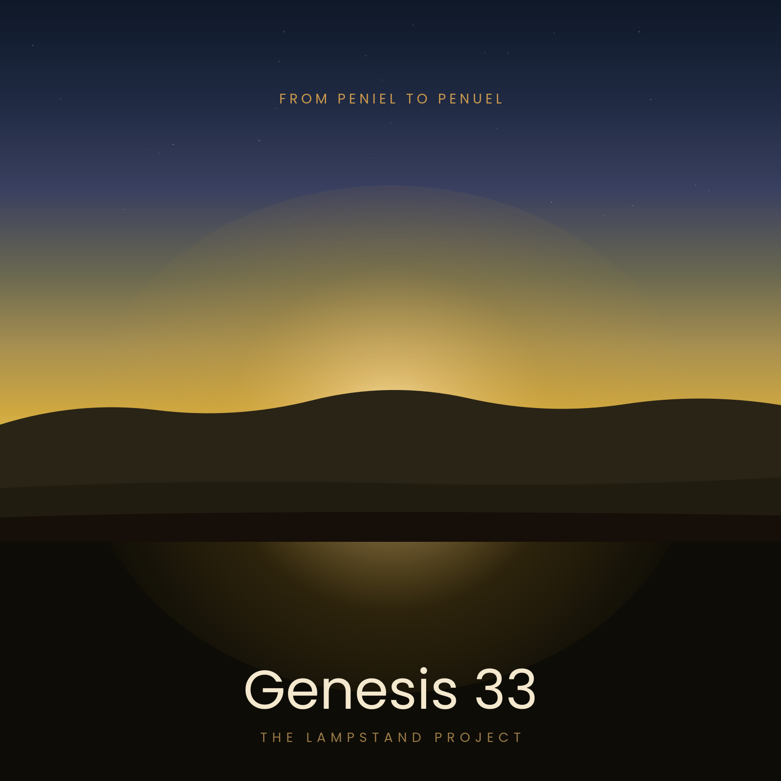 Genesis 33, a visual study from The Lampstand Project