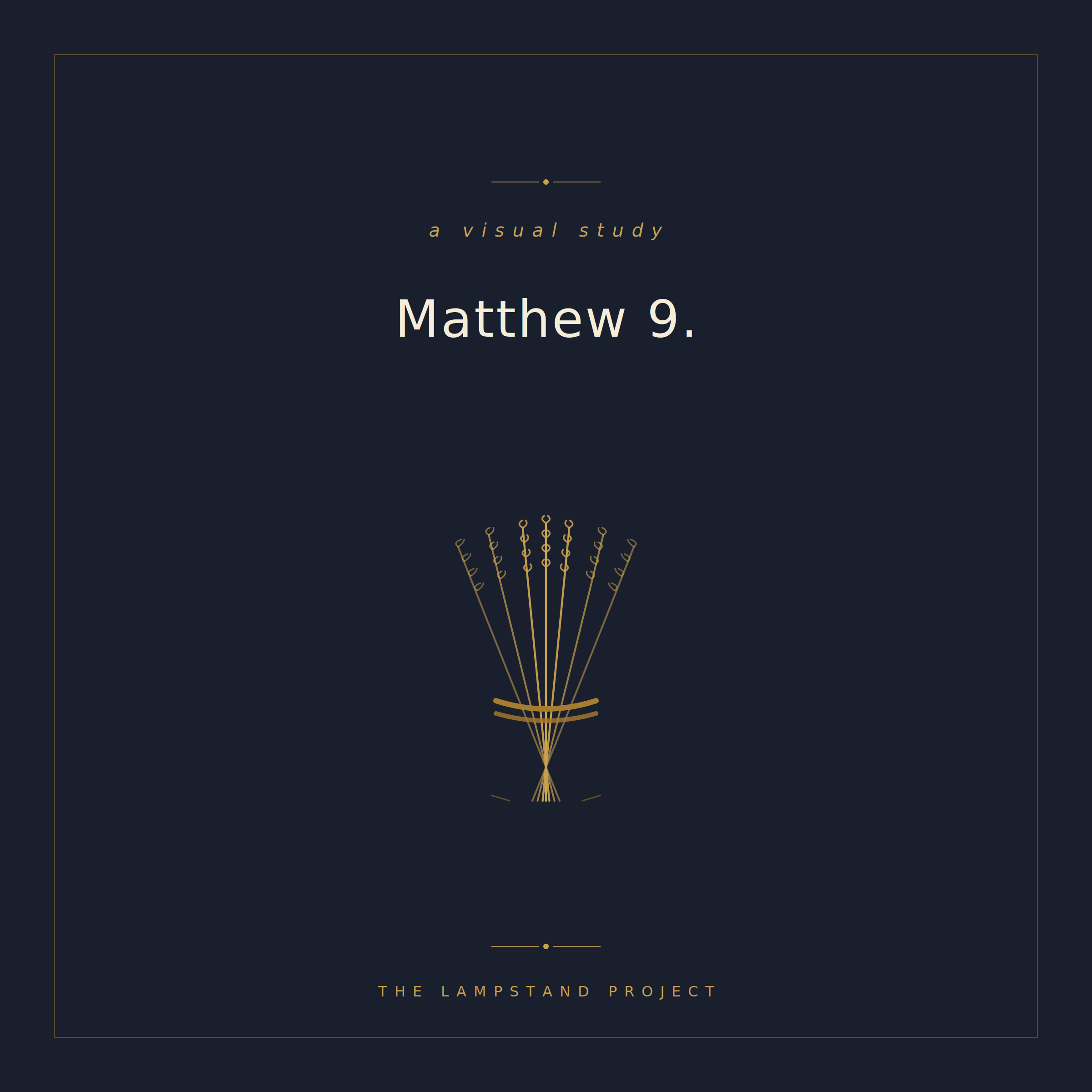 Matthew 9, a visual study from The Lampstand Project