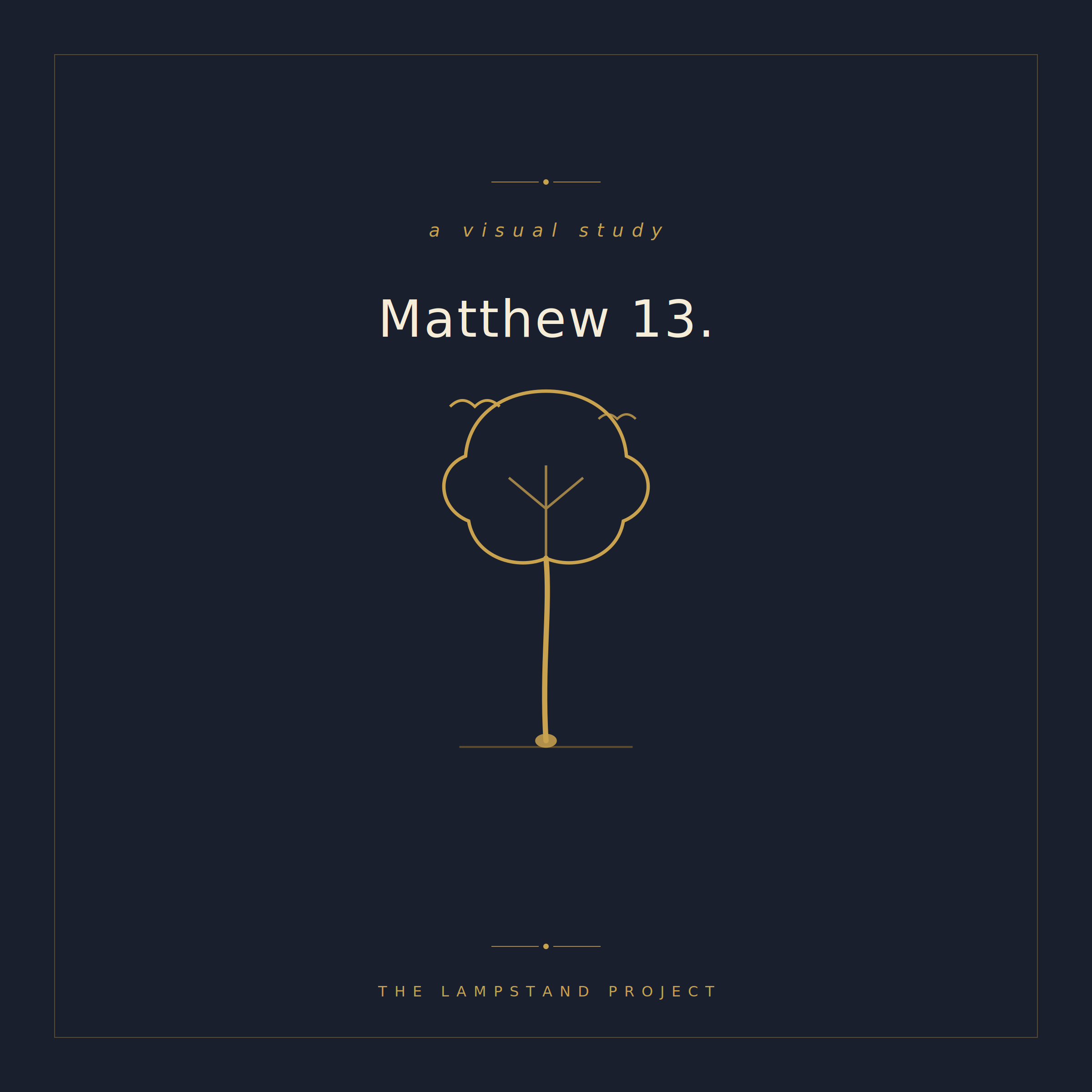 Matthew 13, a visual study from The Lampstand Project