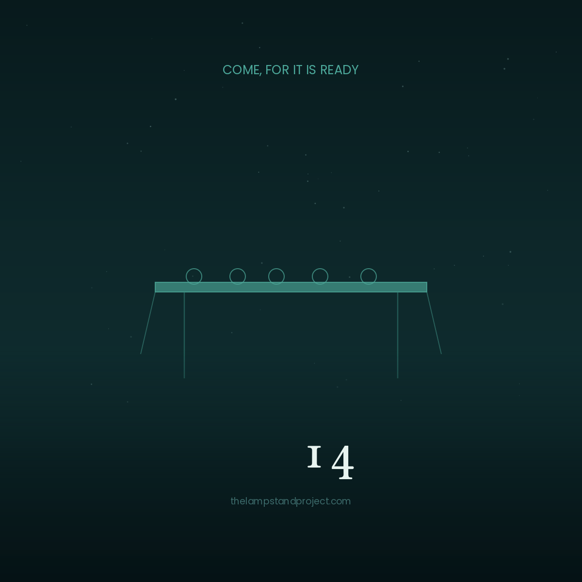 Luke 14, a visual study from The Lampstand Project