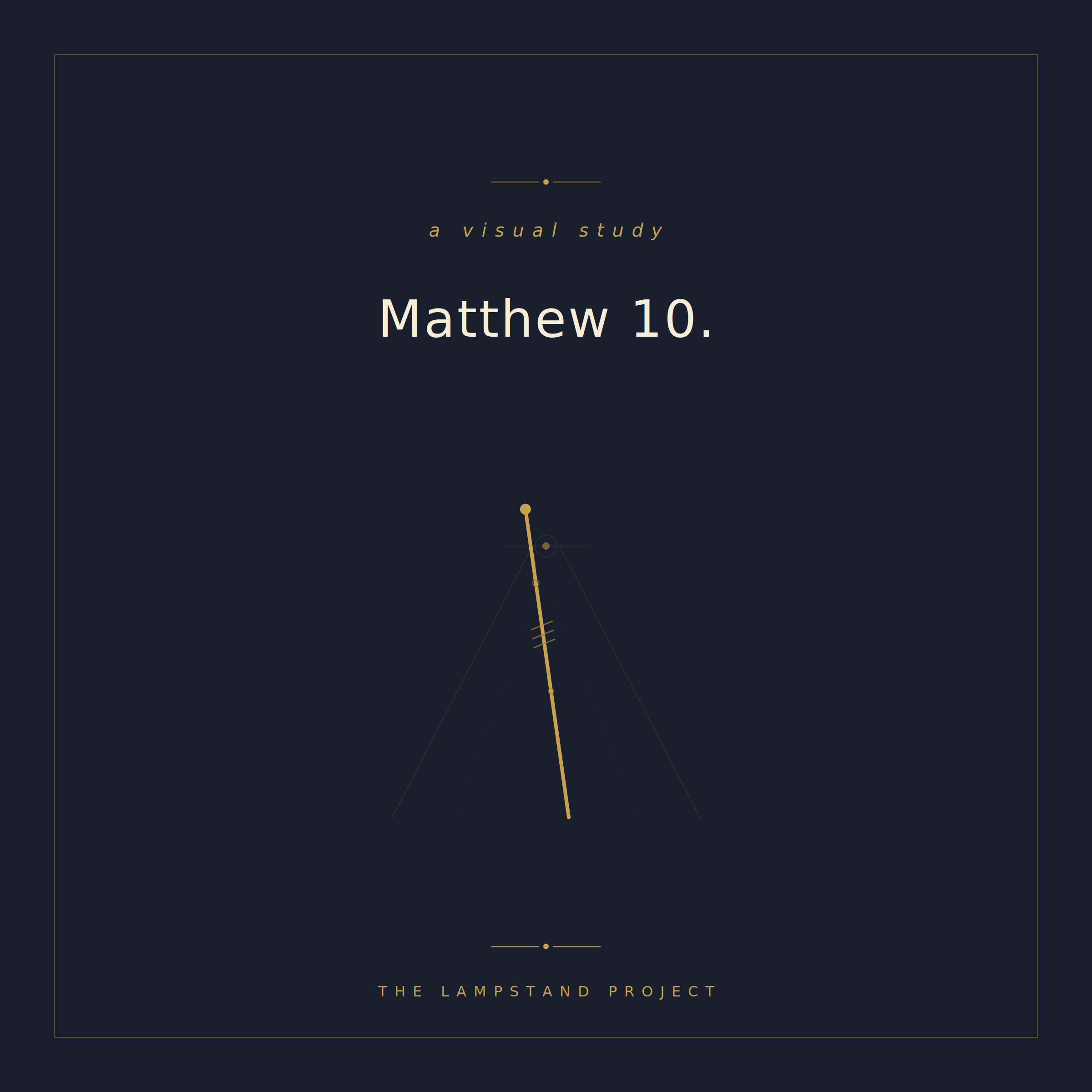 Matthew 10, a visual study from The Lampstand Project