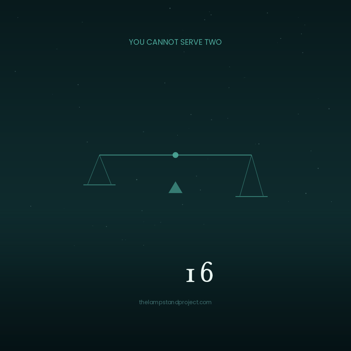 Luke 16, a visual study from The Lampstand Project