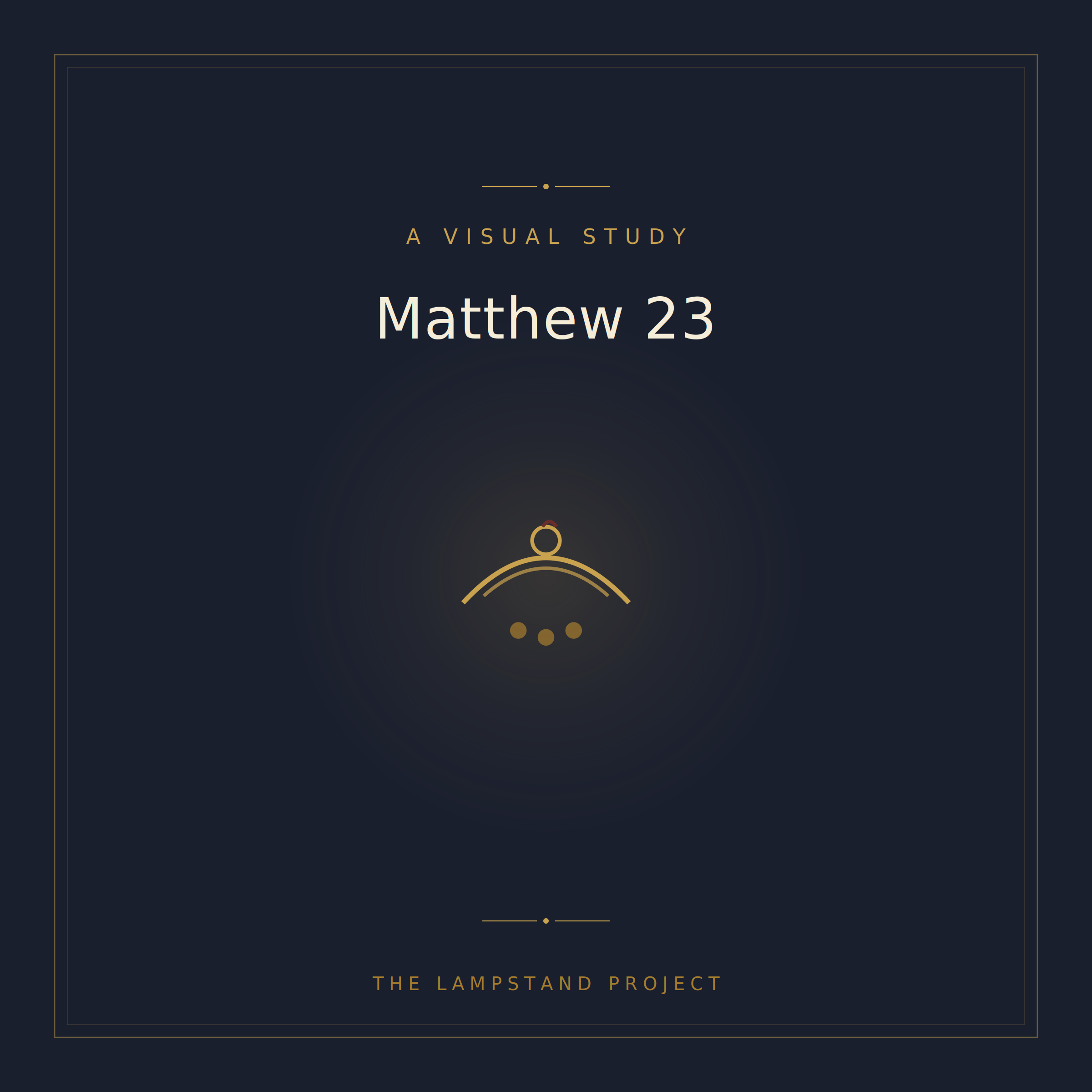 Matthew 23, a visual study from The Lampstand Project