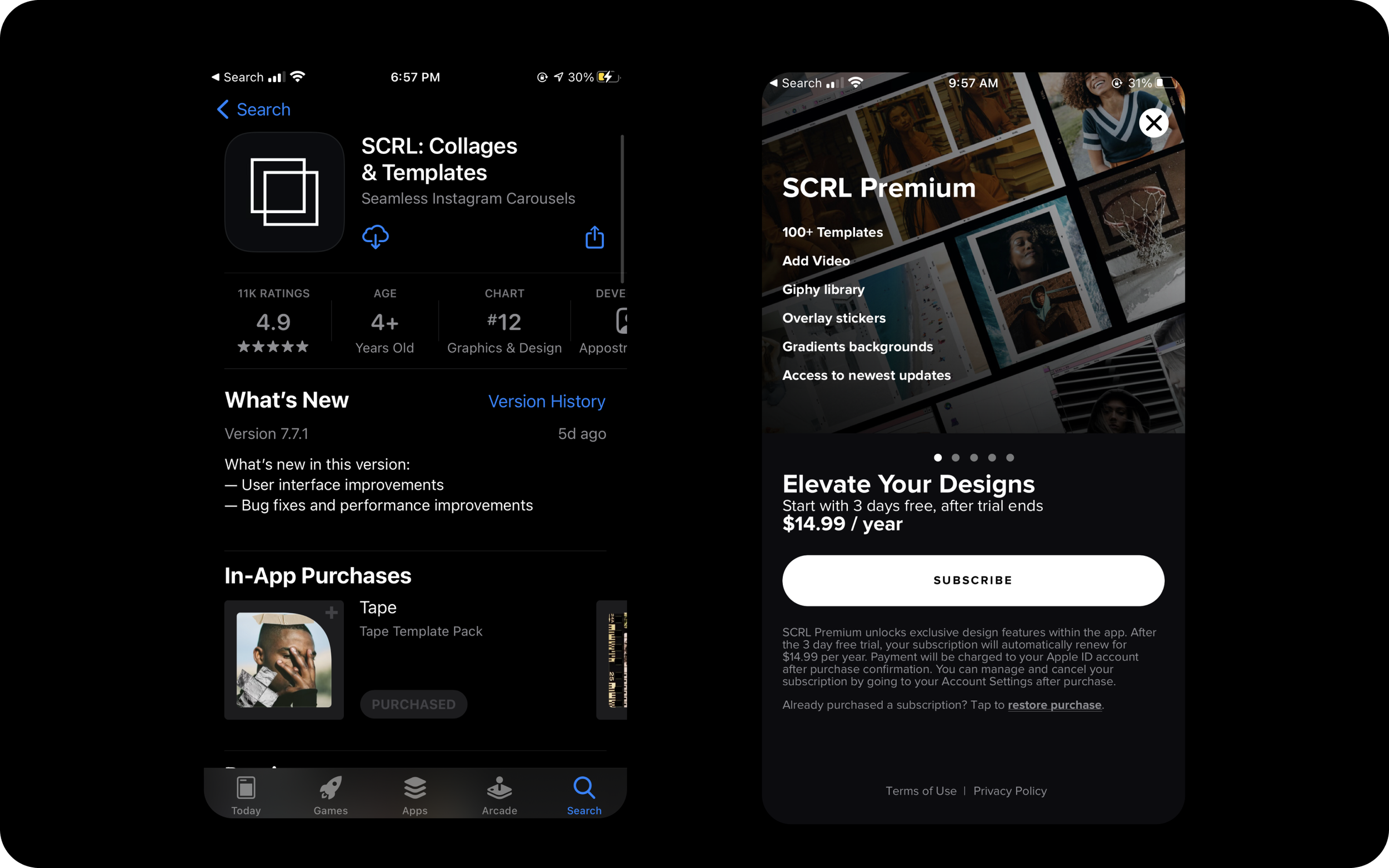 SCRL App product thumbnail