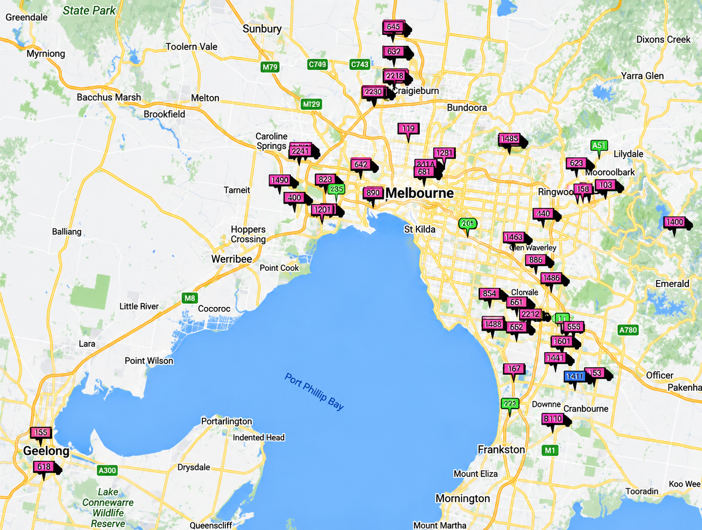 Empire Transport Technology Map