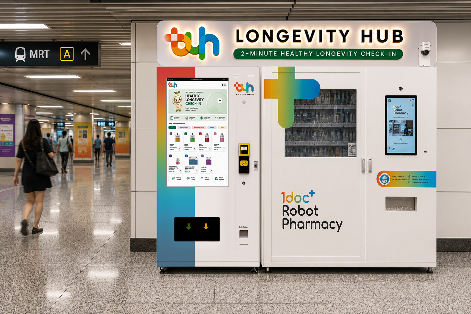Pantry and Rx Pharmacy concept render