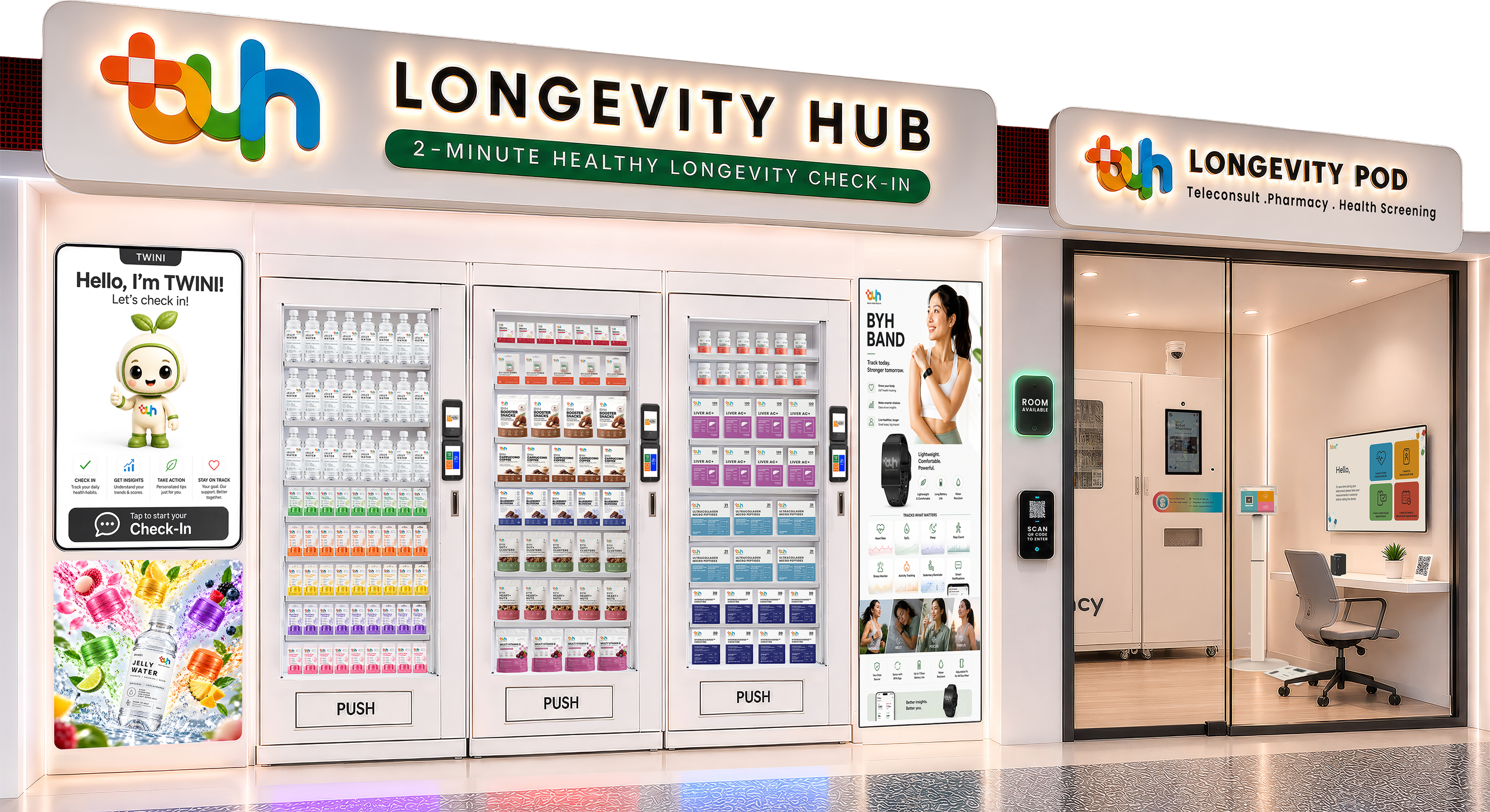 Full Hub concept render