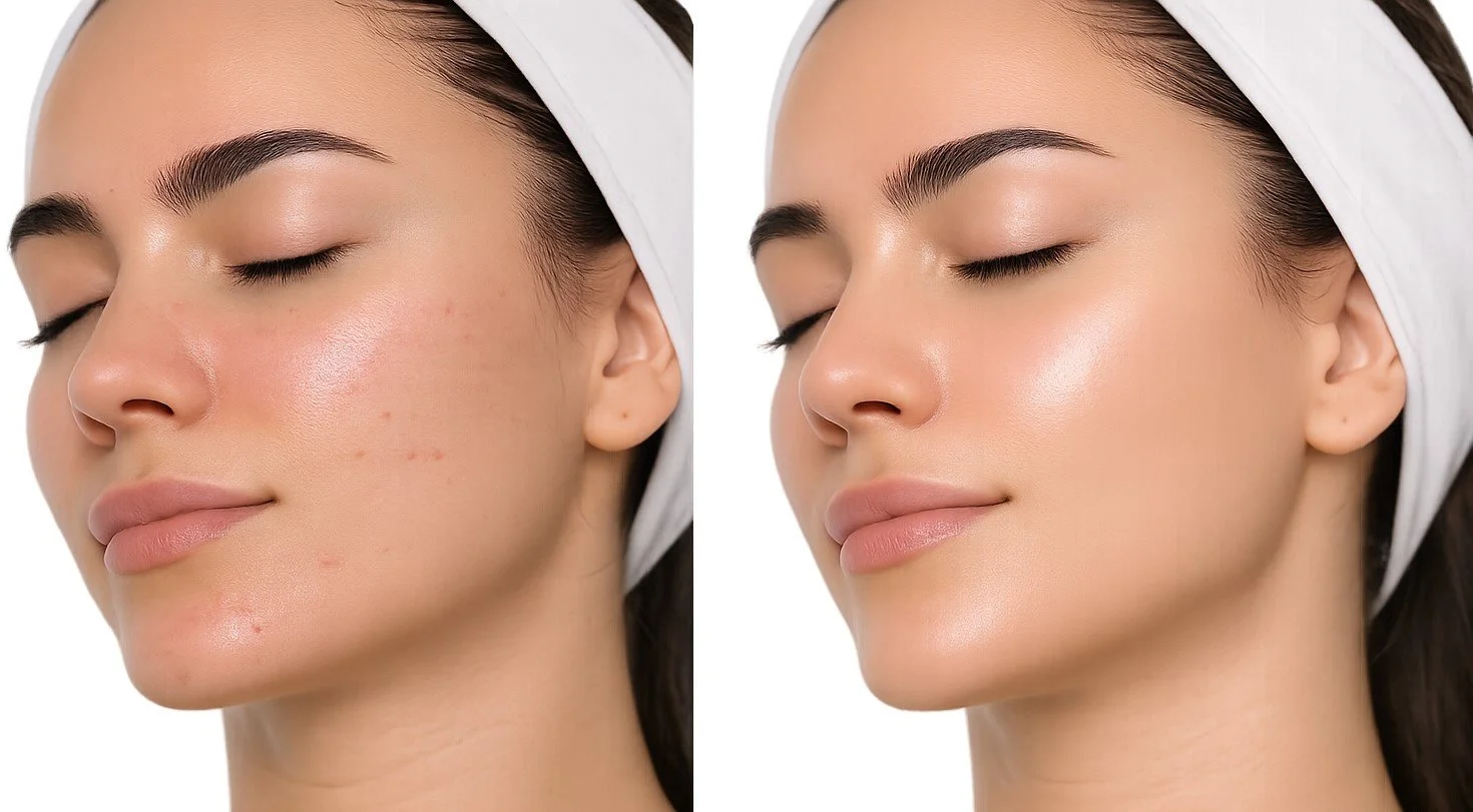 PRF Gel before treatment result