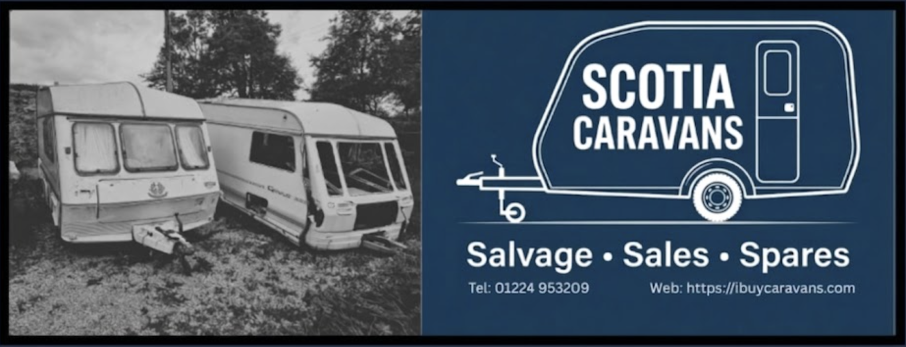Scotia Caravans Salvage Sales Spares