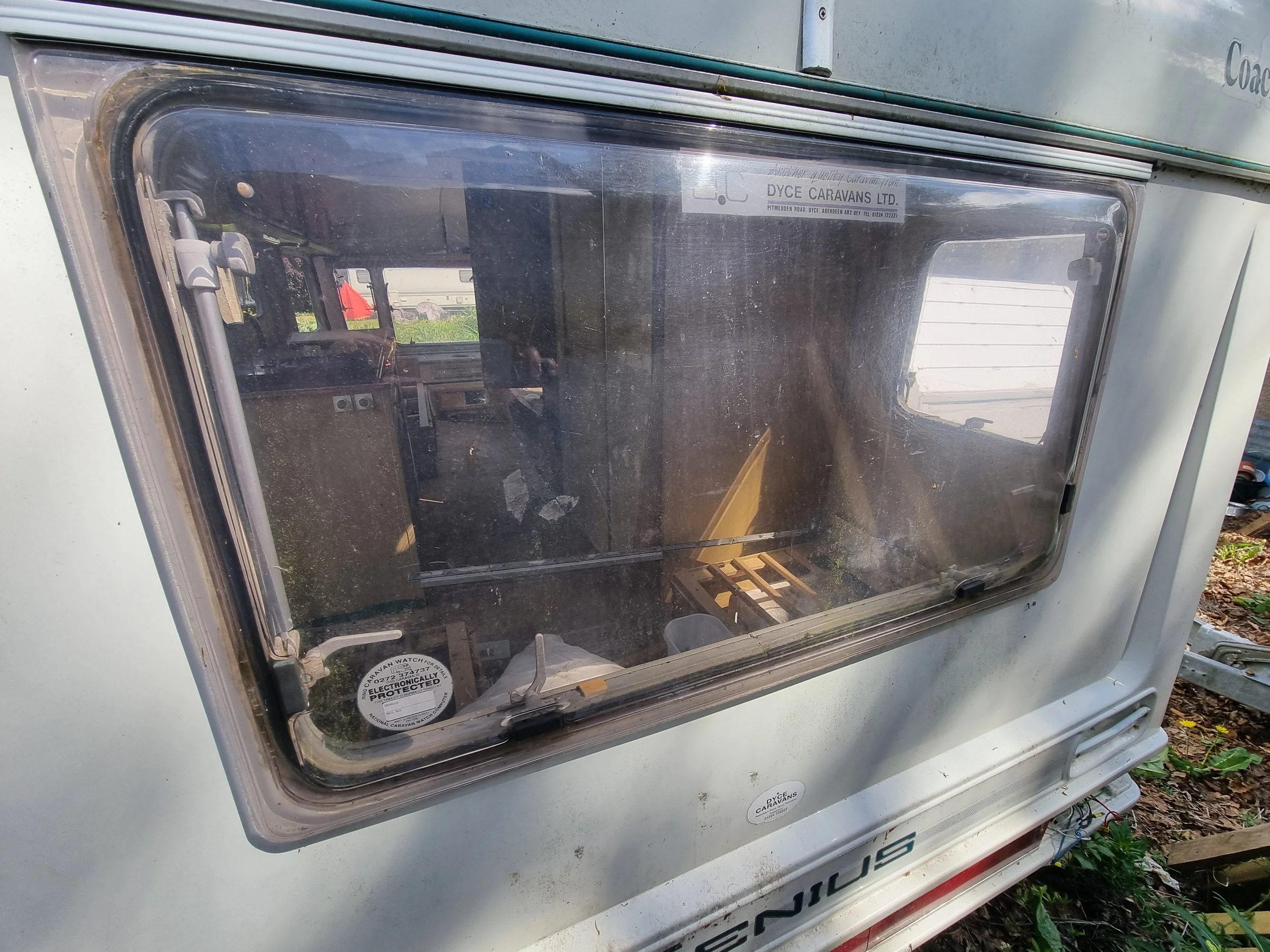 Slanted Aero Profile Front Window
