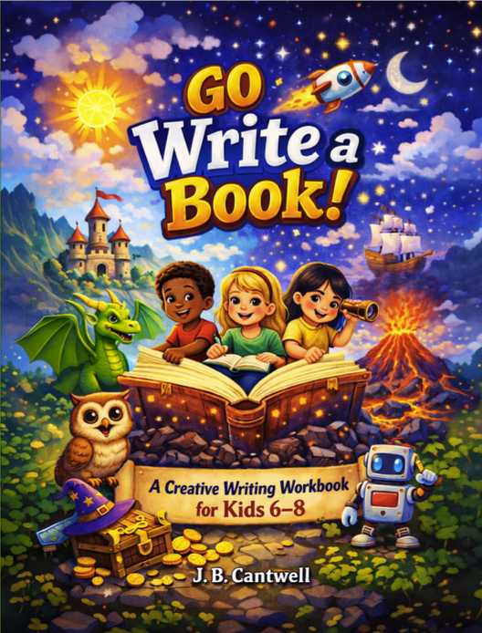 Go Write a Book! ages 6-8 cover