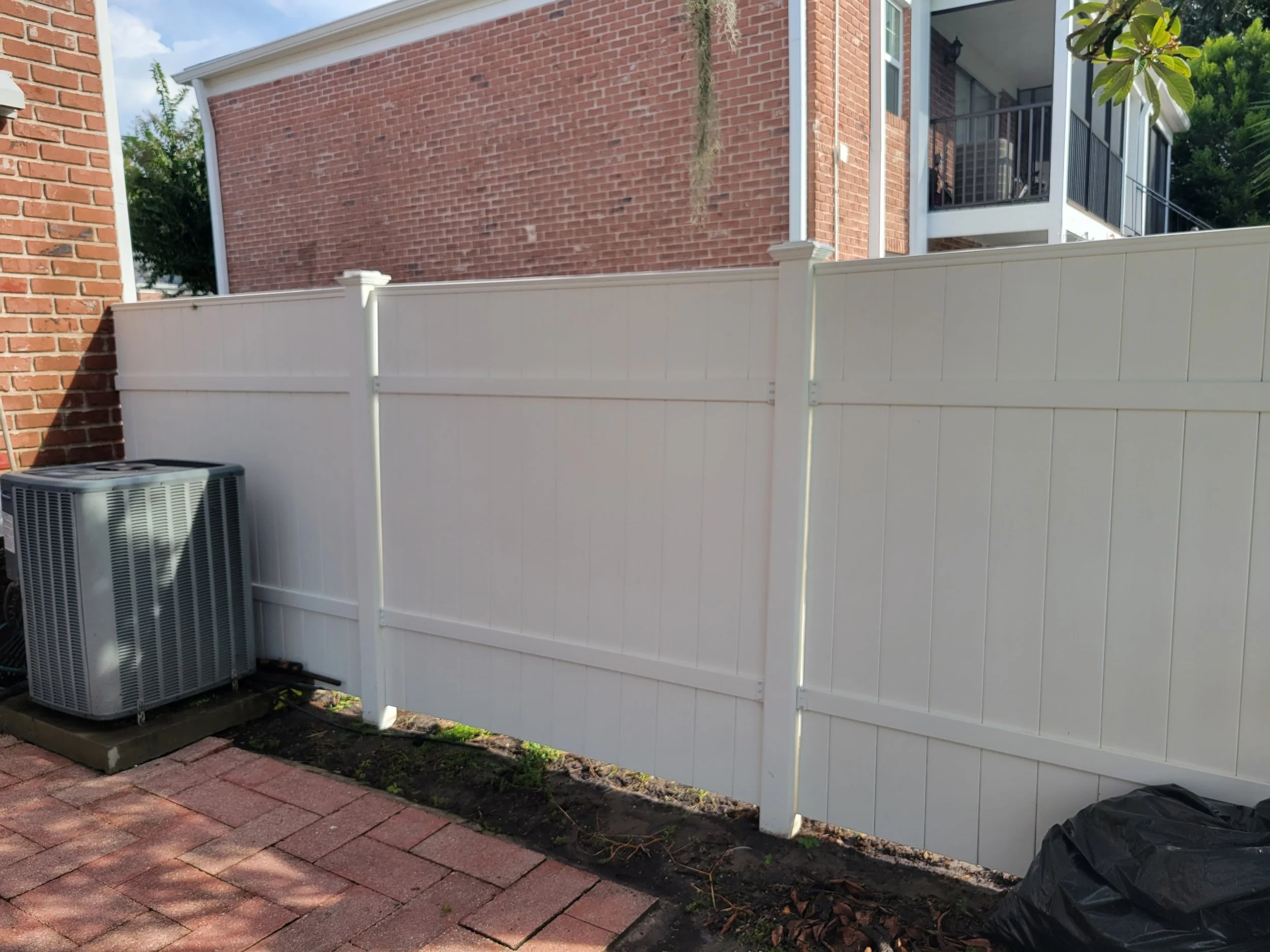 Fence pressure washing