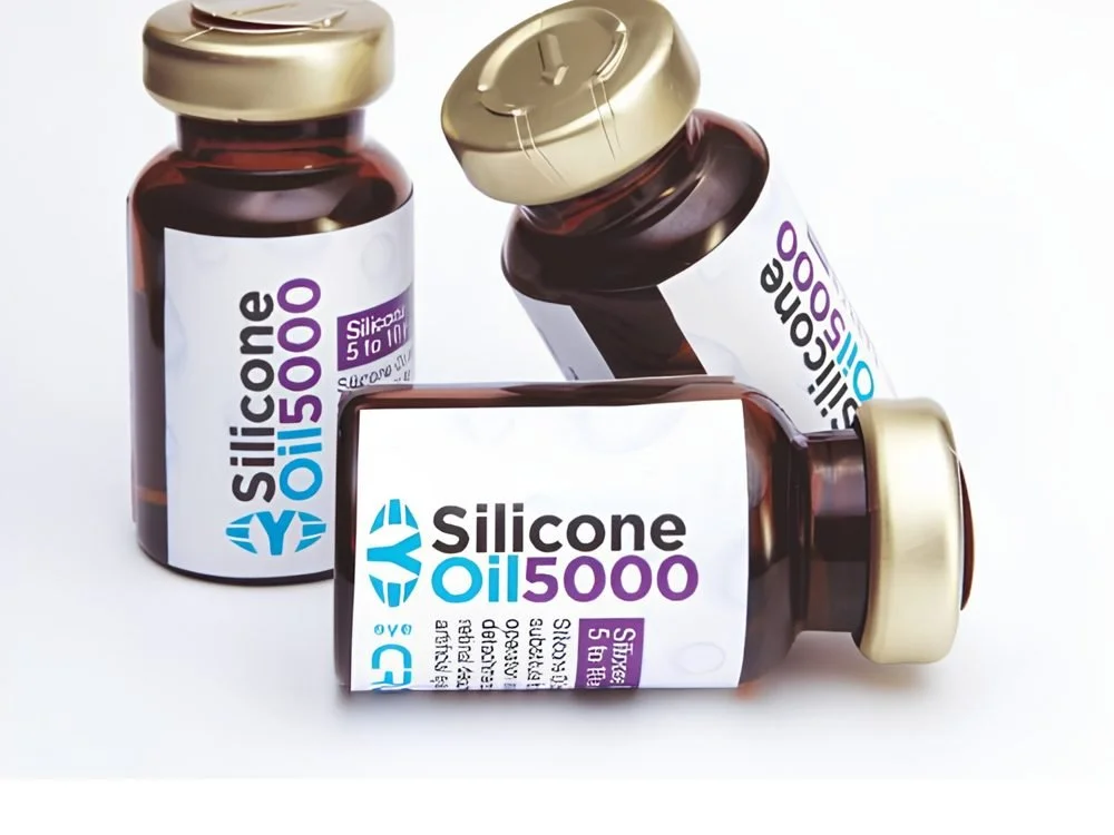 Silicone Oil 5000 practice liquid vials