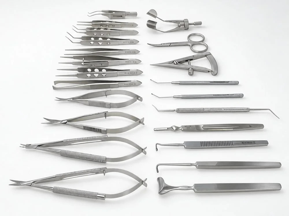 Practice-grade ophthalmic instruments from the eyecre.at range