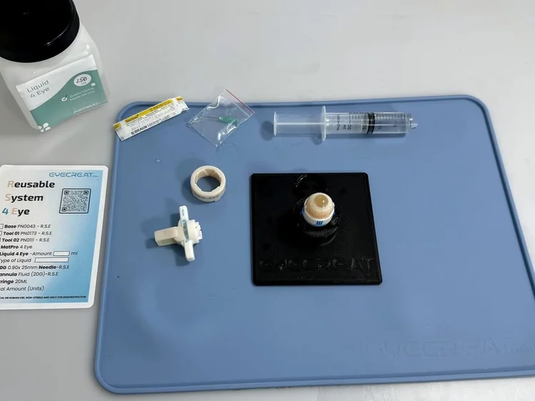 Reusable System 4 Eye kit on a MatPro 4 Eye