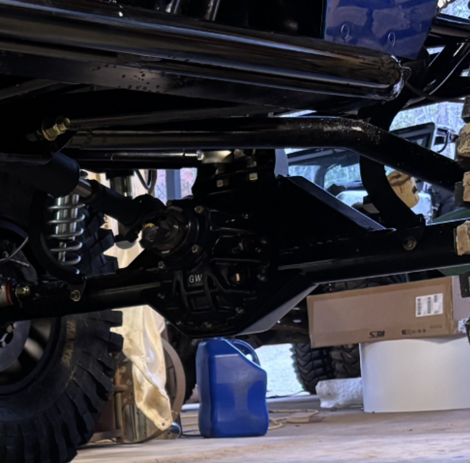 Spidertrax chromoly axle housing right view