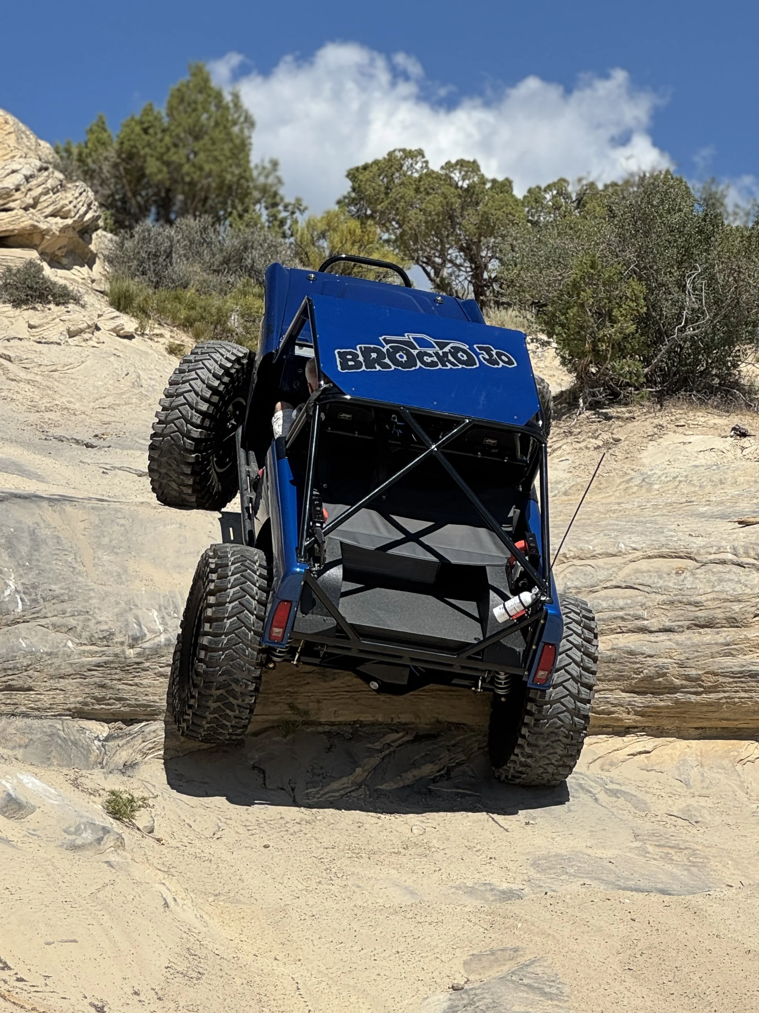 Integrated rear toolbox right view