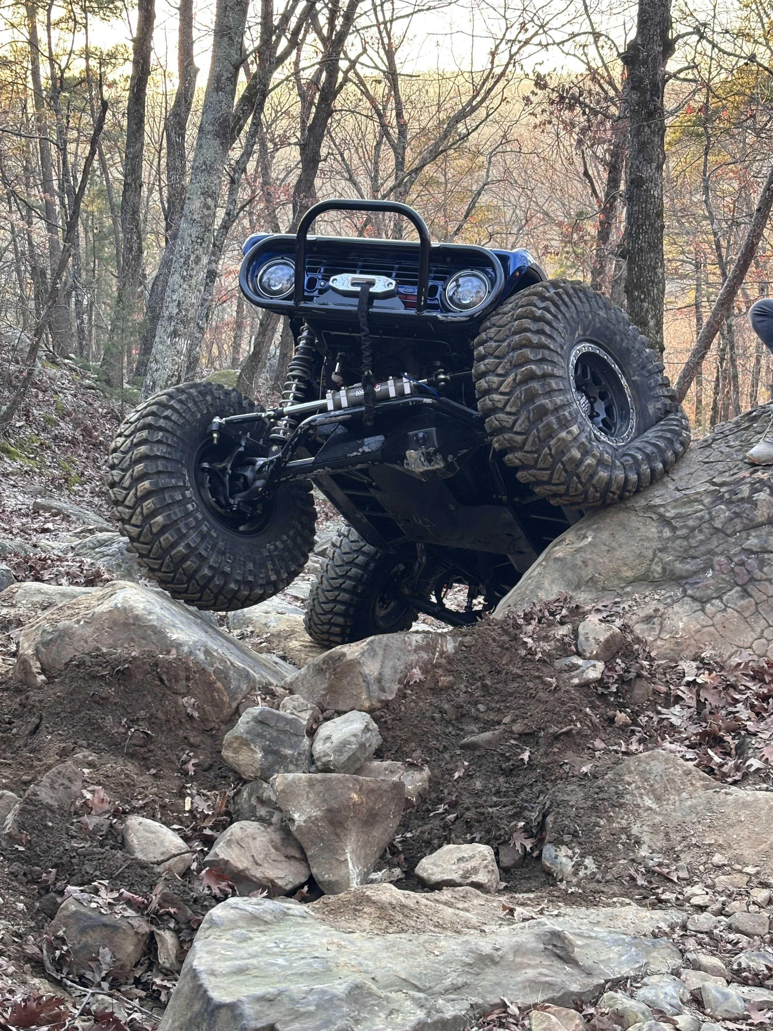 Right suspension view