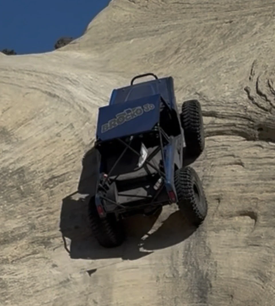 Rear suspension anti-squat left view