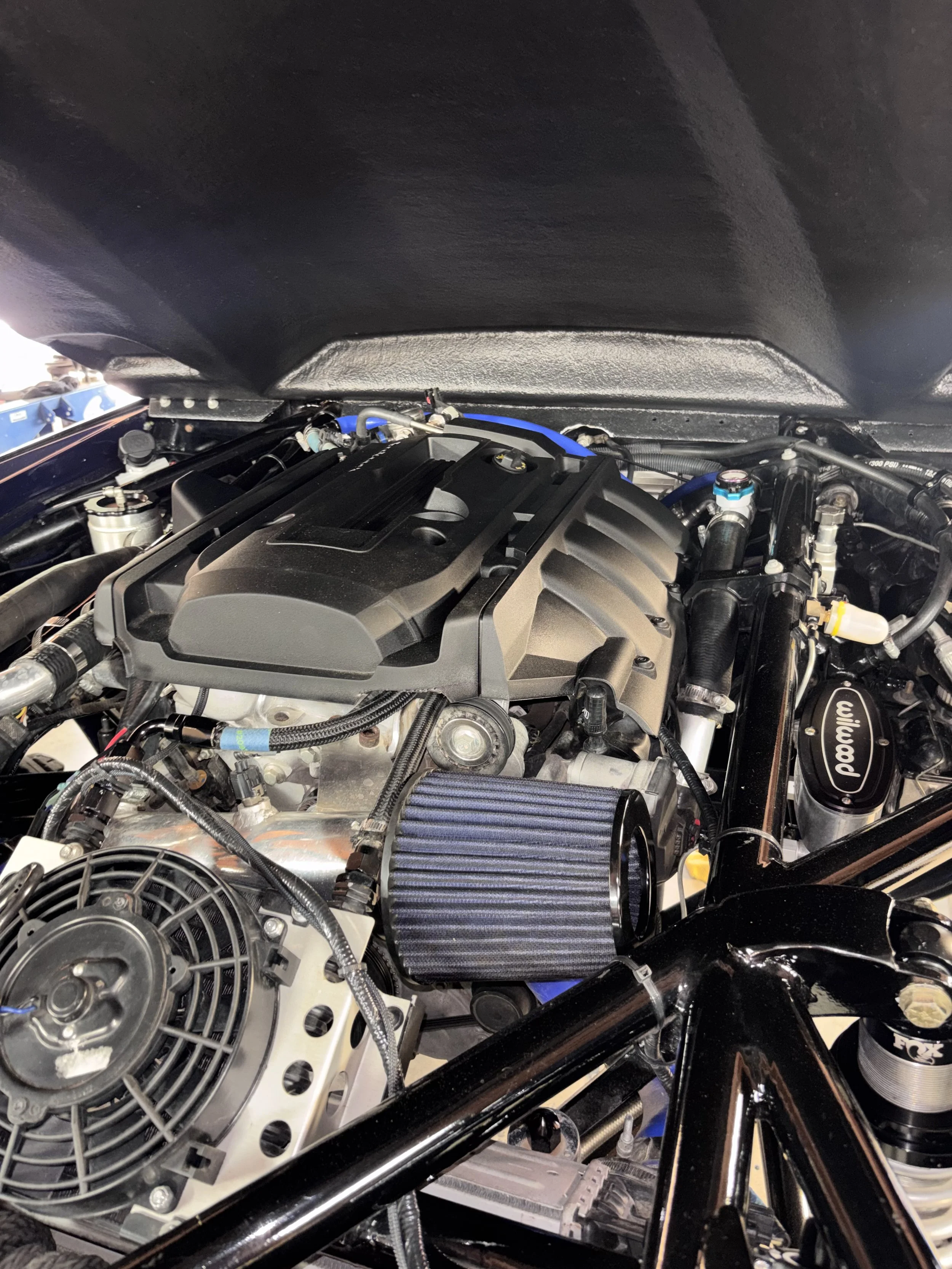 2.3L EcoBoost engine left view
