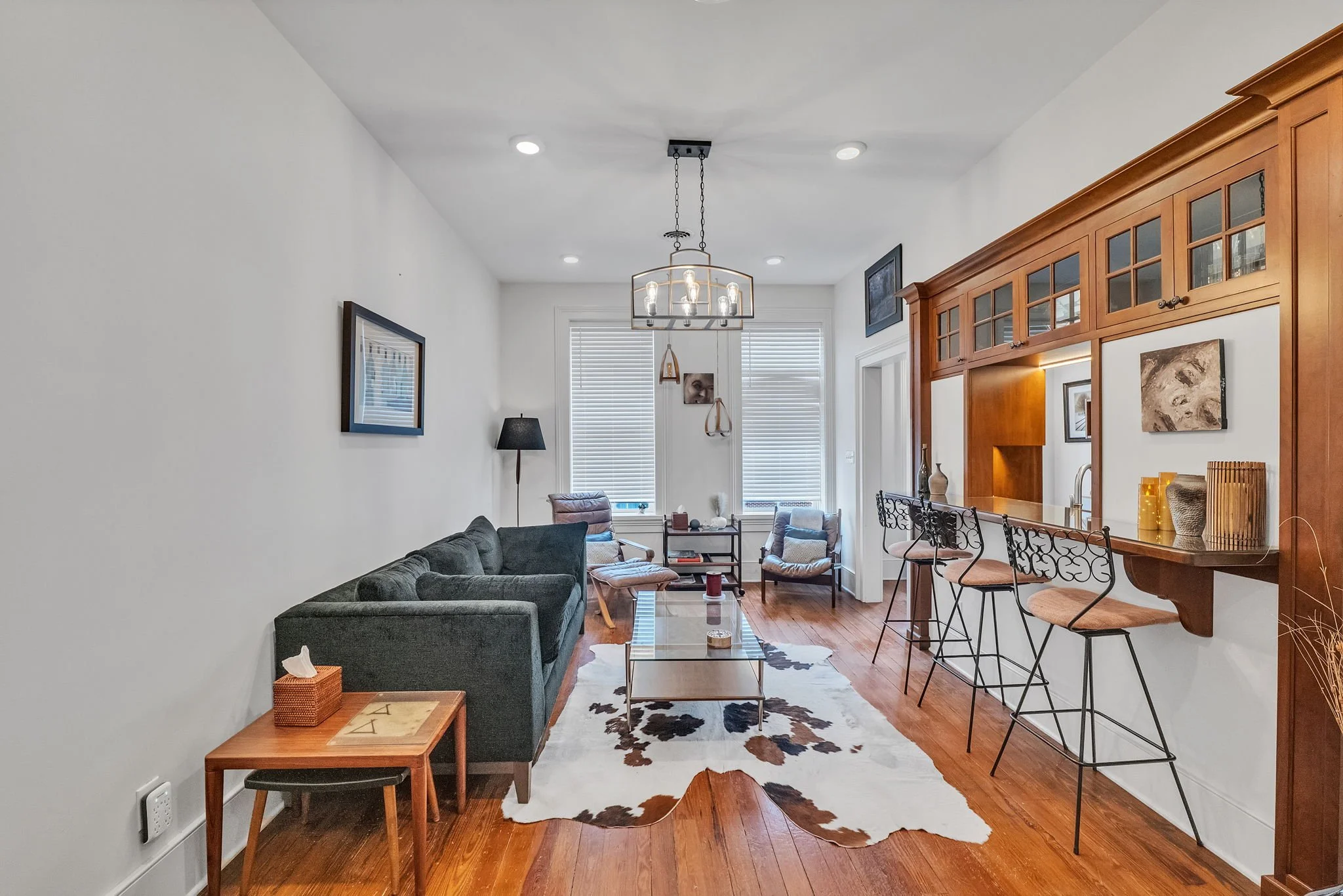 The Loft living room