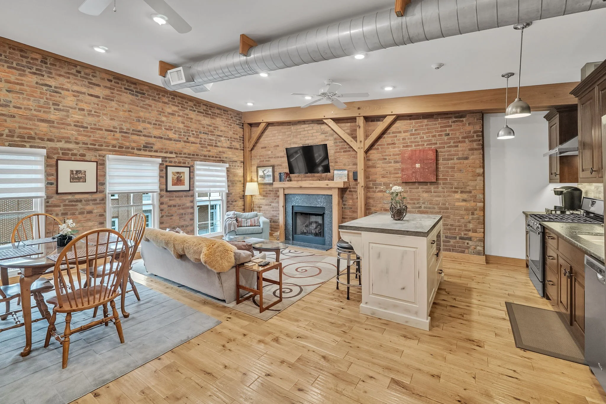 The Penthouse living room