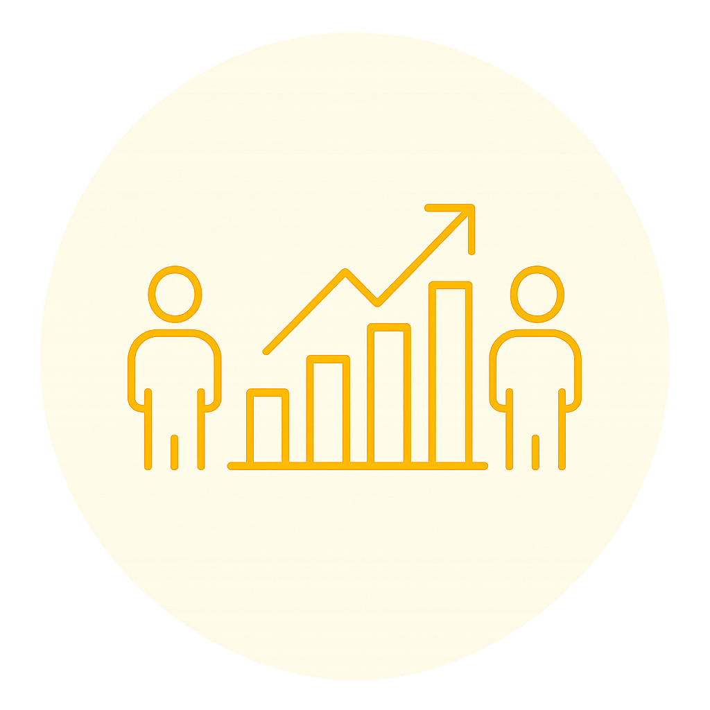 Nonprofit accounting support and optimization icon