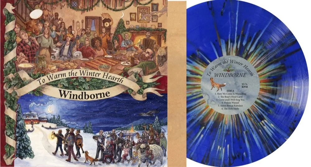 To Warm the Winter Hearth illustrated vinyl edition