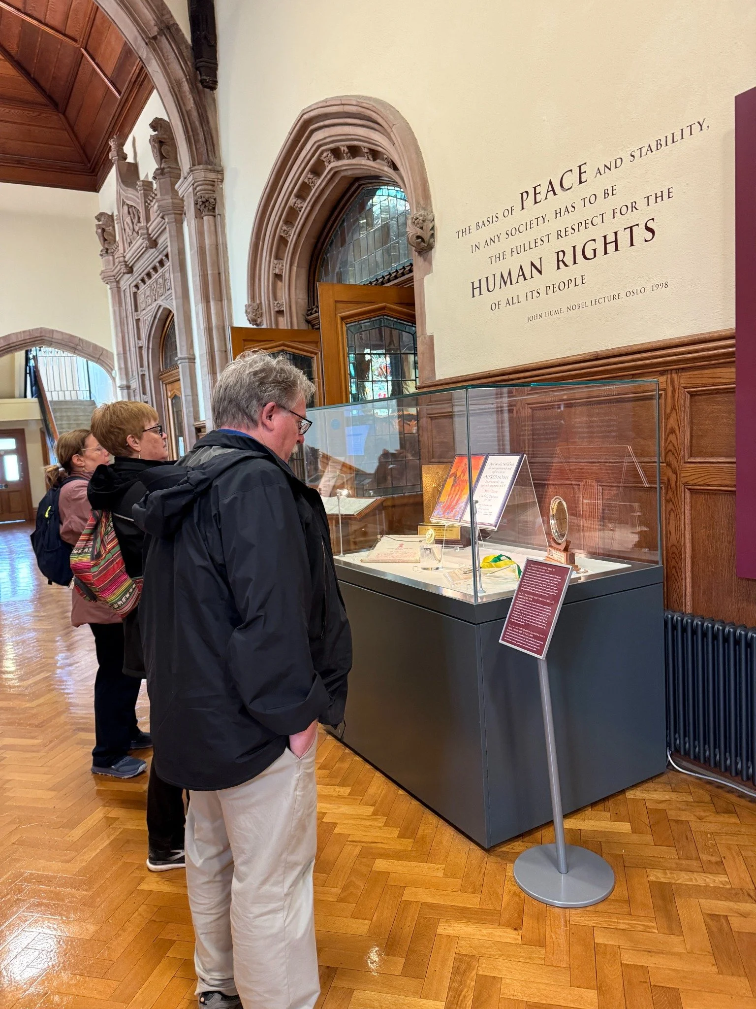 Museum visit during Tracey Saucey’s tour