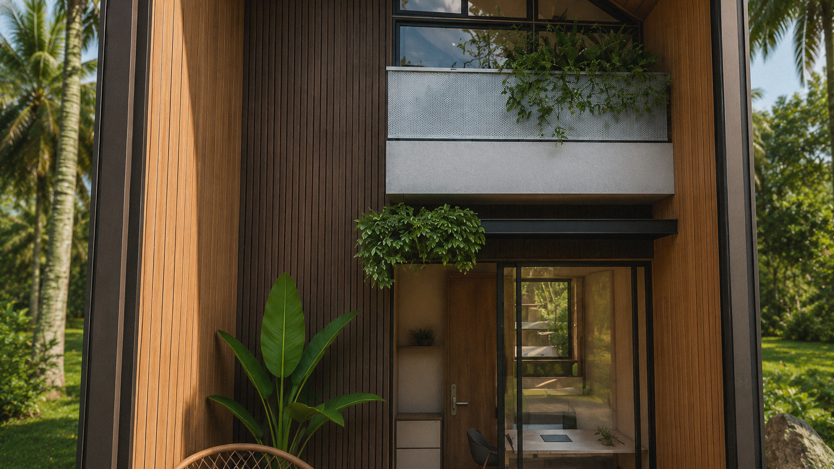 Munting Balay Loft Cabin close-up