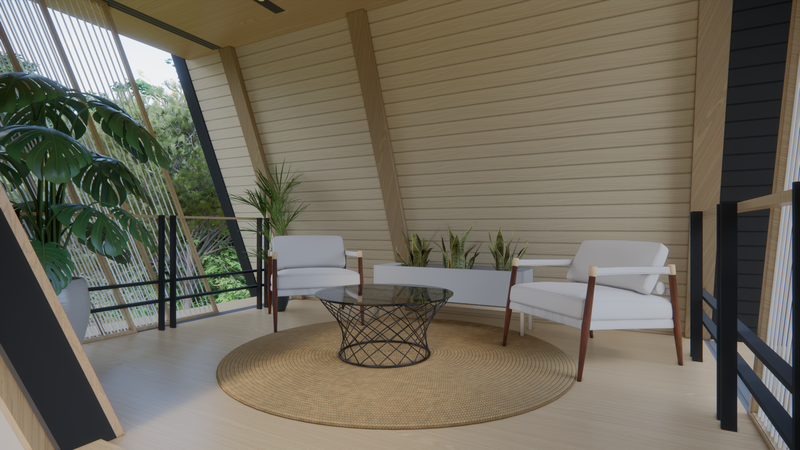 Mayon 3-Storey Extended Cabin ground floor 1