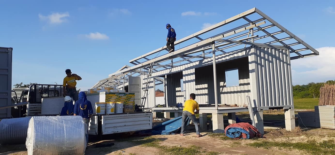 Modular cabin fabrication and engineering work for BALAI PH construction process