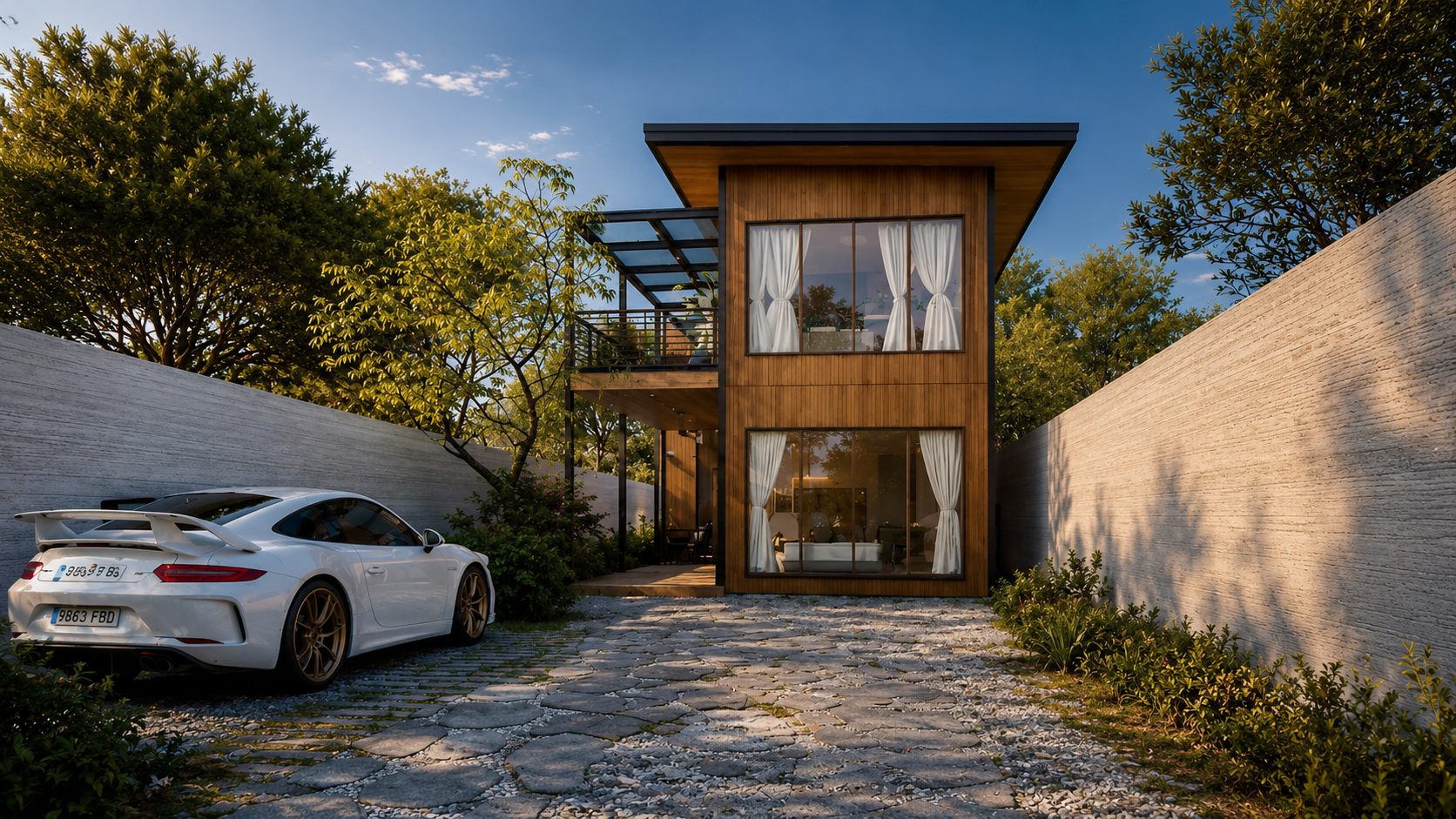 Hiraya 2-Storey Cabin human-eye view