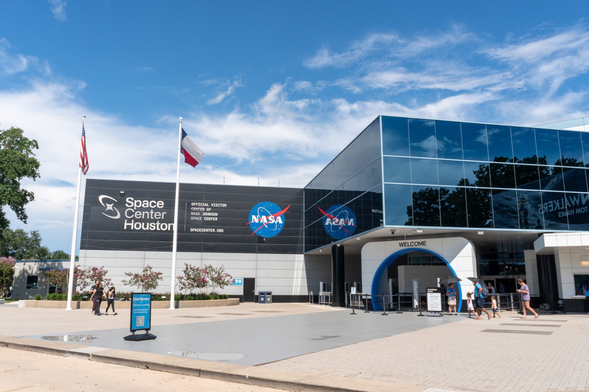 Space Center Houston entrance