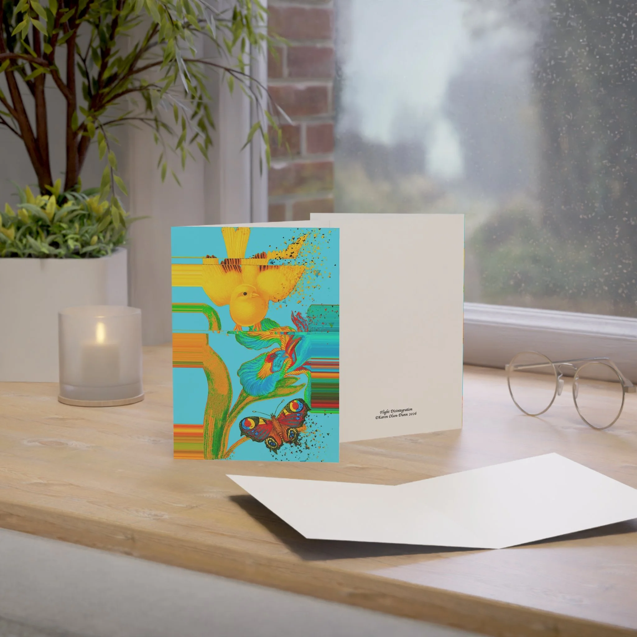 Limited-edition print of a digital artwork