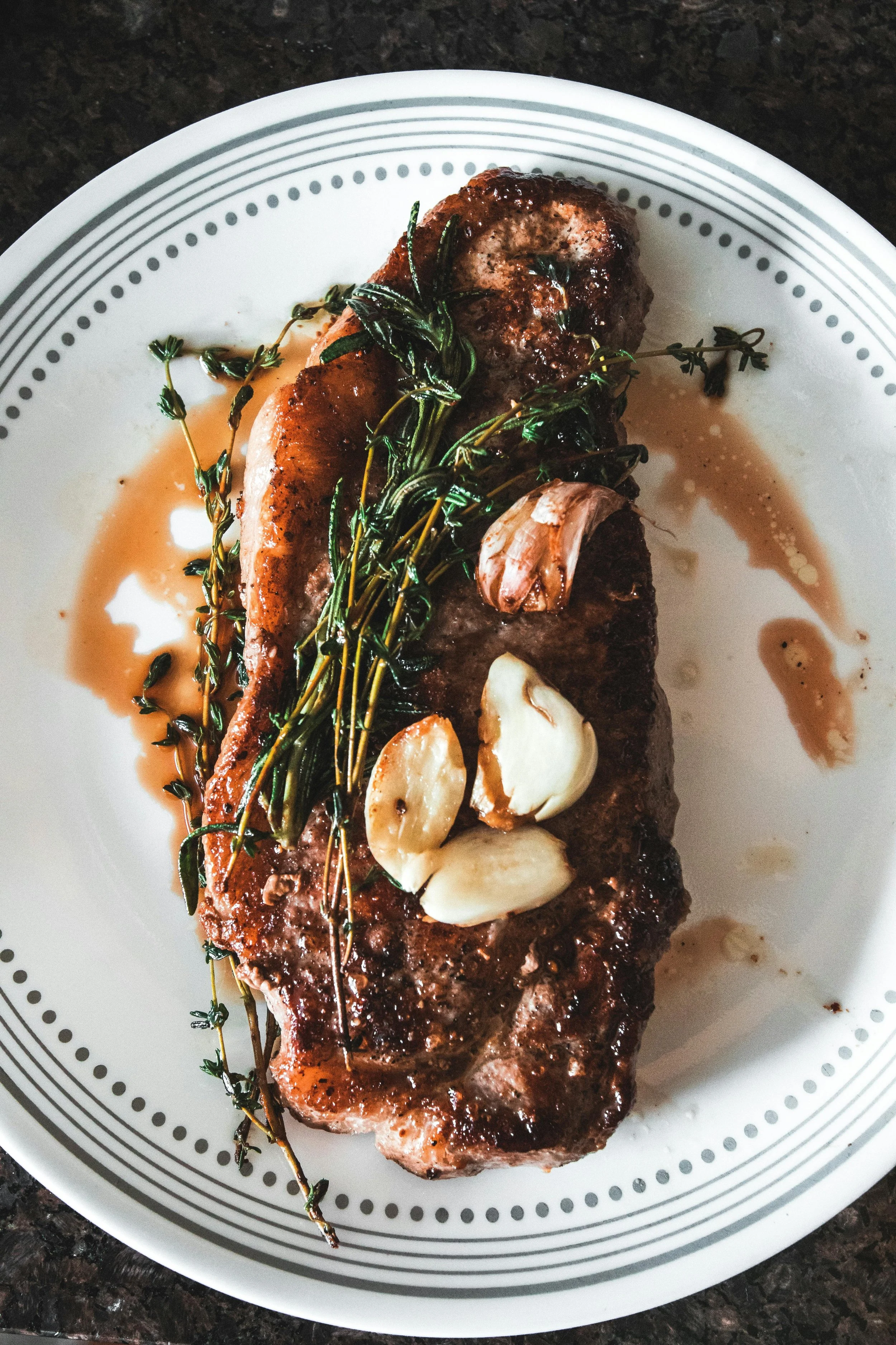 Prime rib dinner at Anchor and Ore