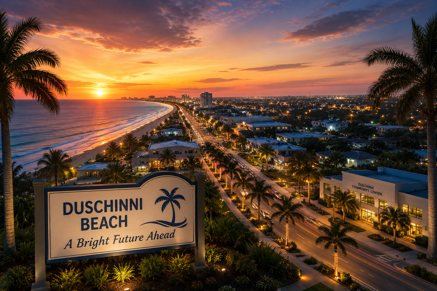 A Bright Future Ahead in fictional Duschinni Beach