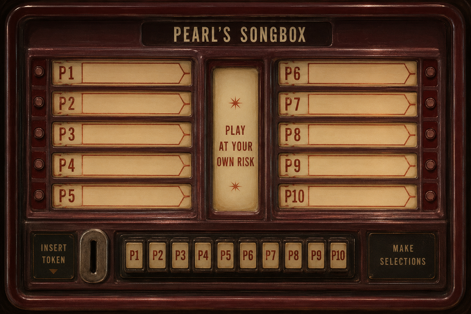 Pearl's Songbox jukebox