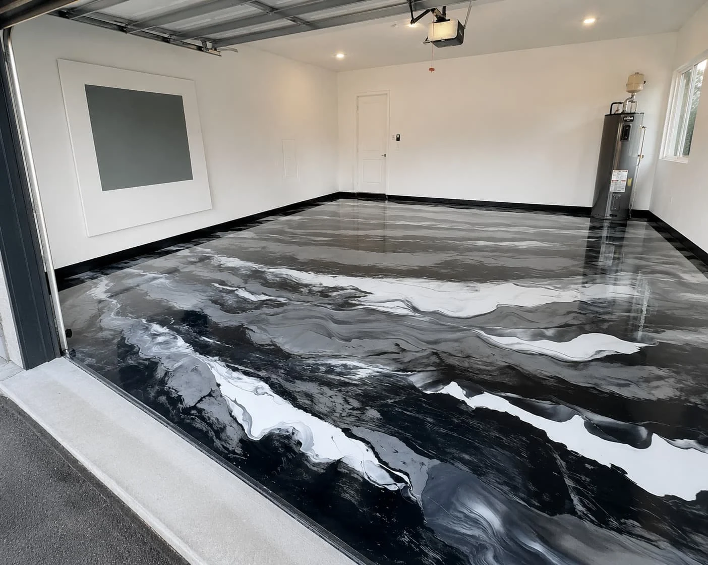 Metallic epoxy flooring Florida