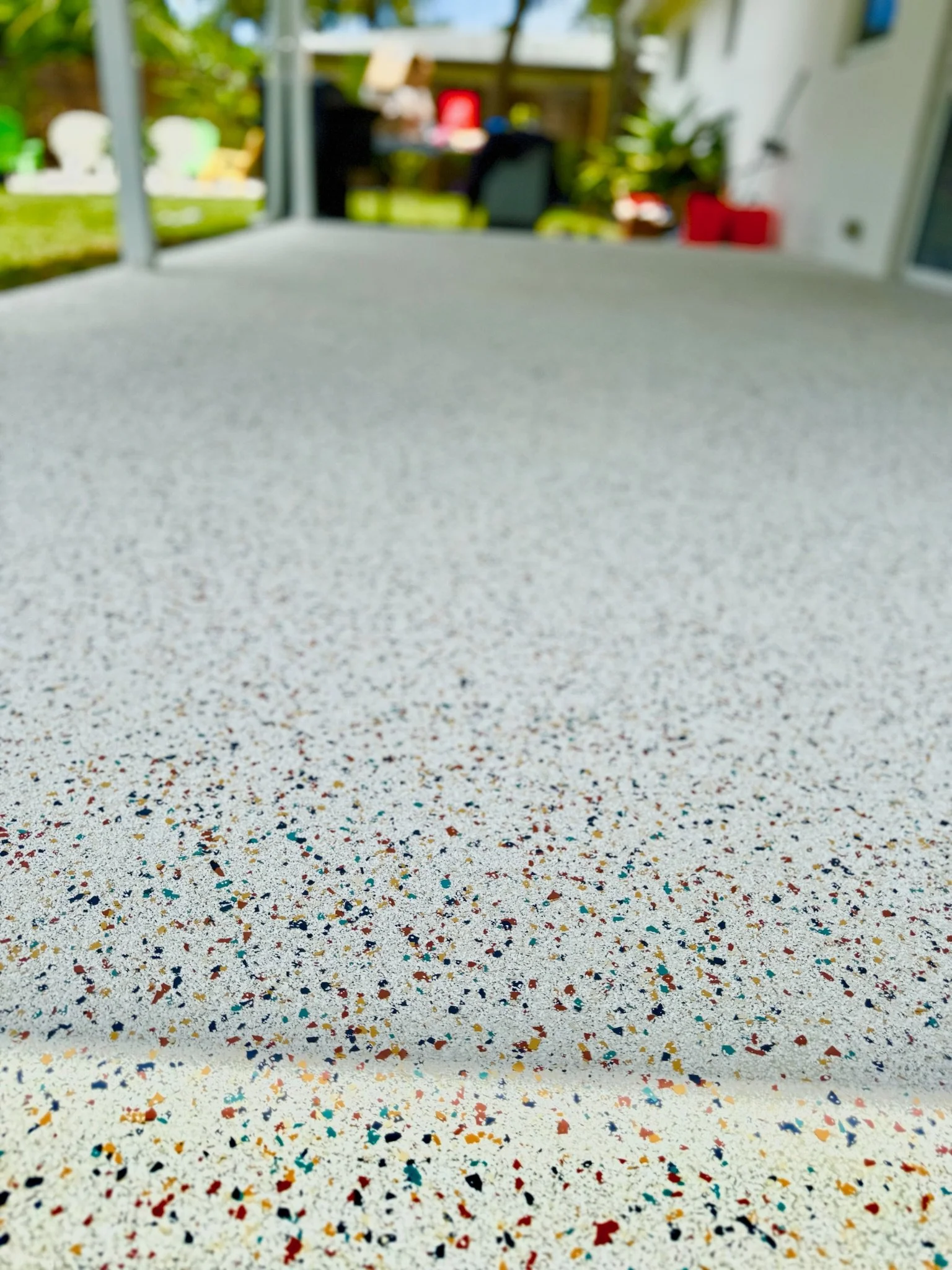 Epoxy garage floor coating Florida