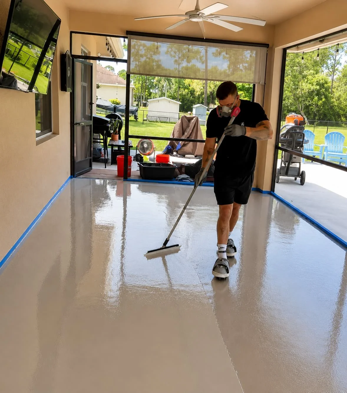 Concrete prep and repair Florida