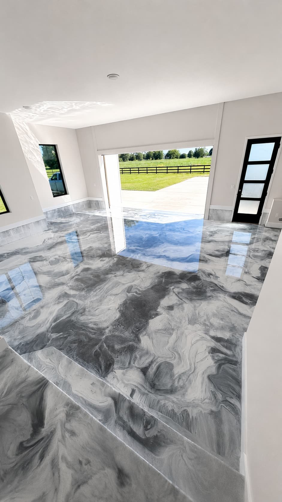 Epoxy flooring 10 year warranty Florida