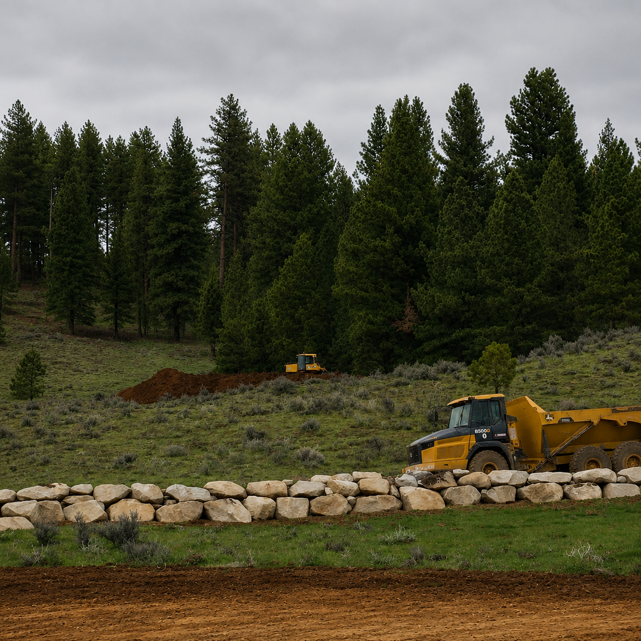 Large excavation project