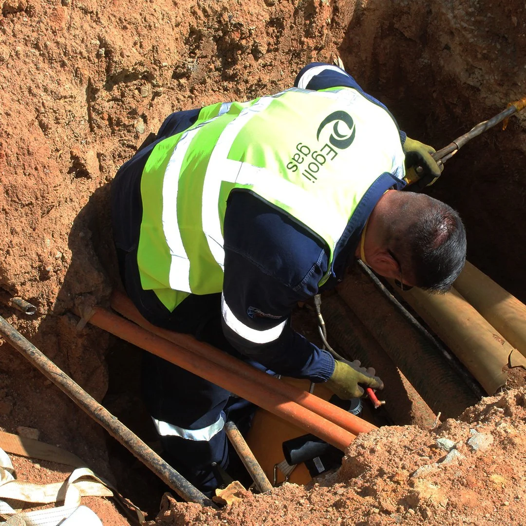 Egoli Gas High Visibility Trench Work